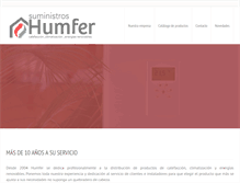 Tablet Screenshot of humfer.com